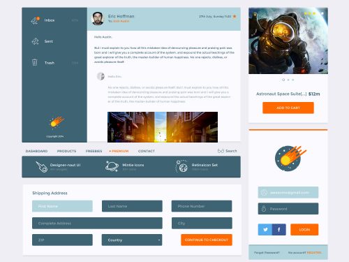 Designer-naut UI Kit