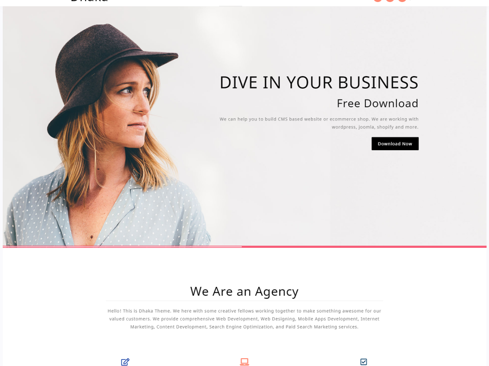 Dhaka Multipurpose WordPress Theme