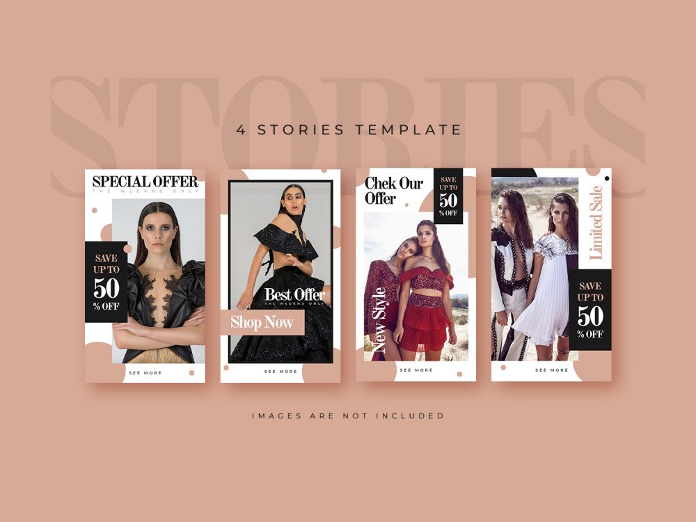 Fashion Sale Instagram Stories Templates PSD