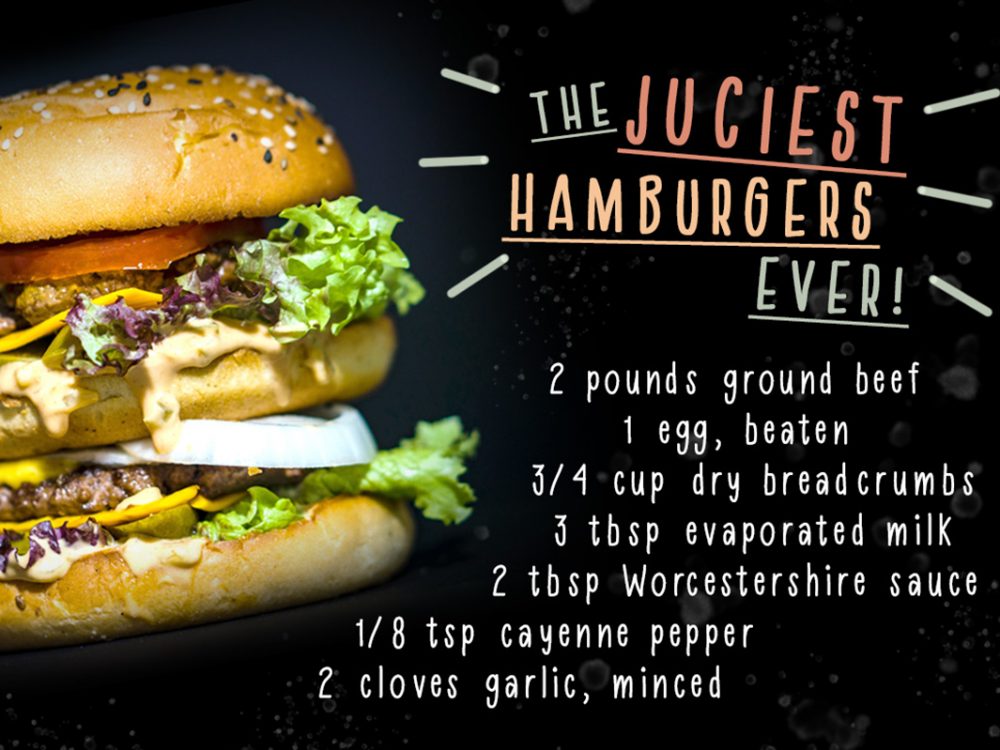 Homemade Hamburger Font