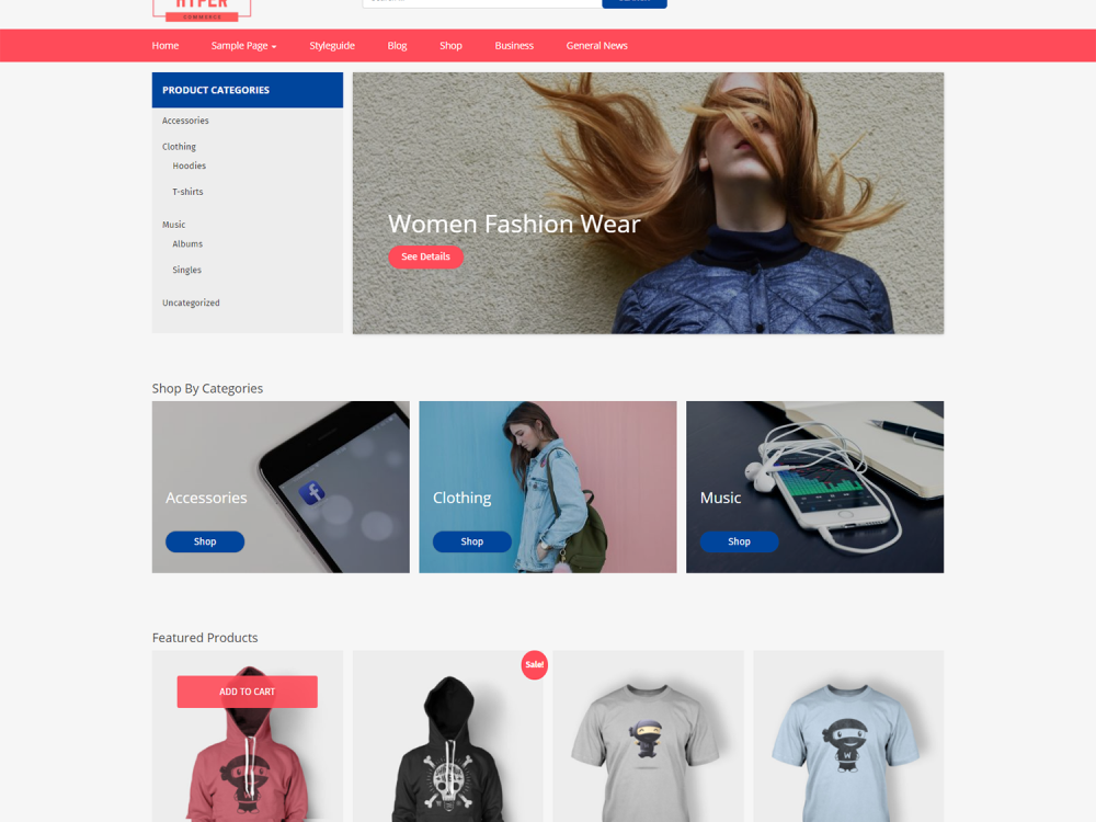Hyper Commerce WordPress Theme