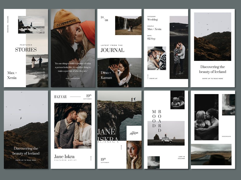 Insta Stories Clients Template PSD