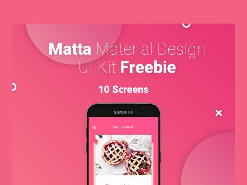 Matta Material UI Kit