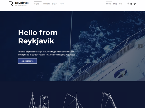 Reykjavik WordPress Theme