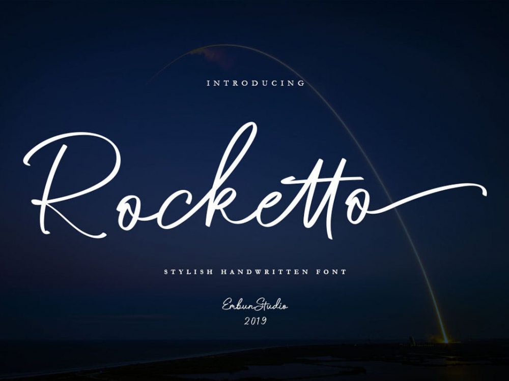 Rocketto Stylish Handwritten