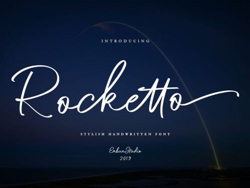 Rocketto Stylish Handwritten