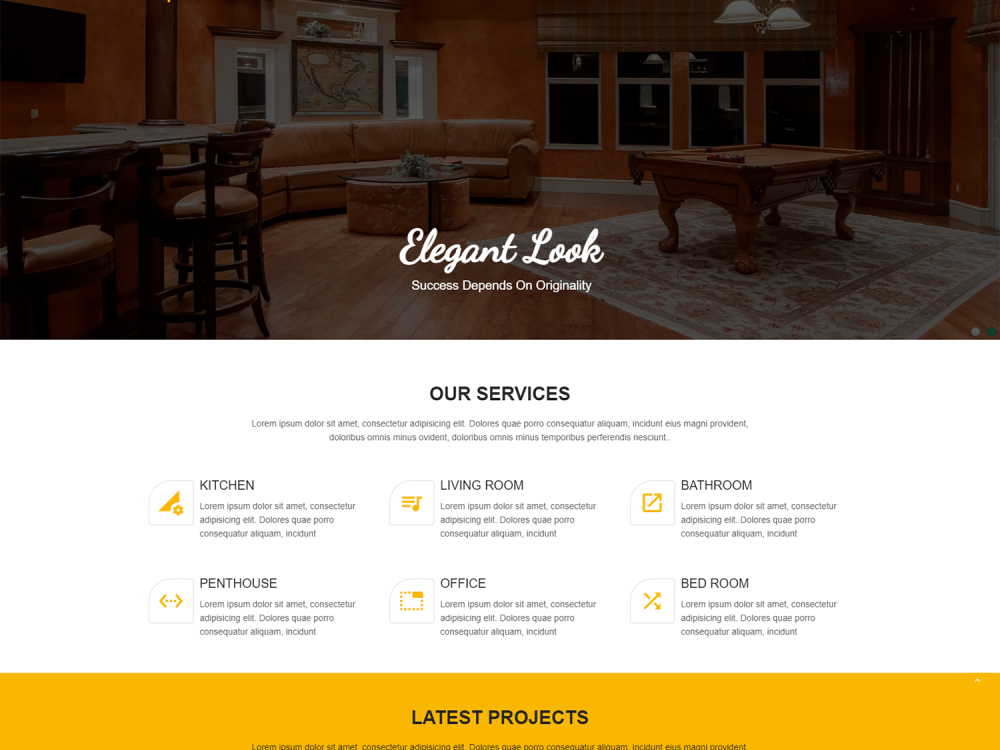 Uplift Interior Bootstrap Material Design Template