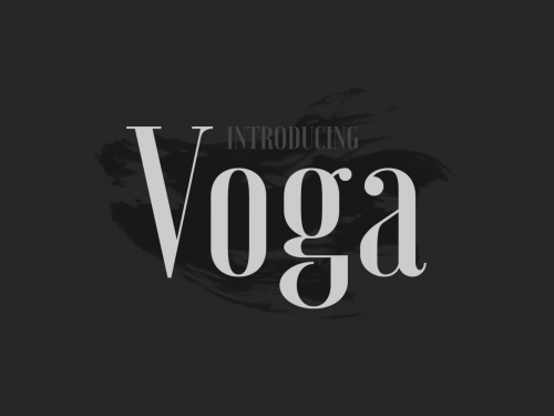 Voga Font Family
