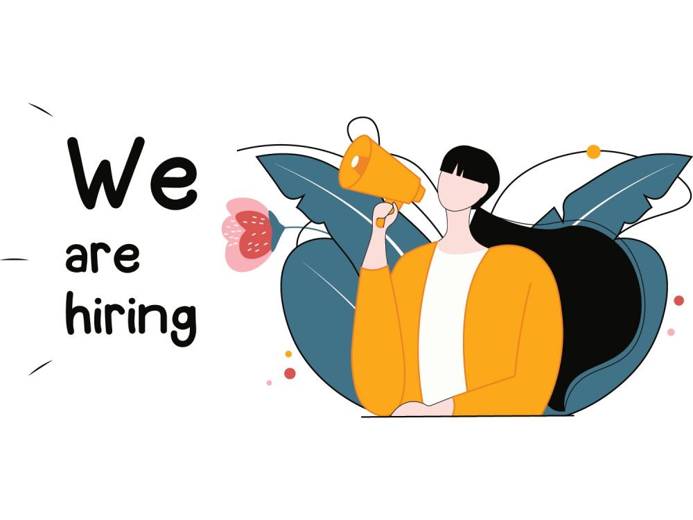 We Are Hiring Vector