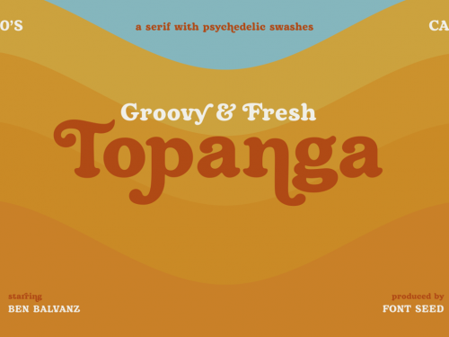 Topanga Font Free