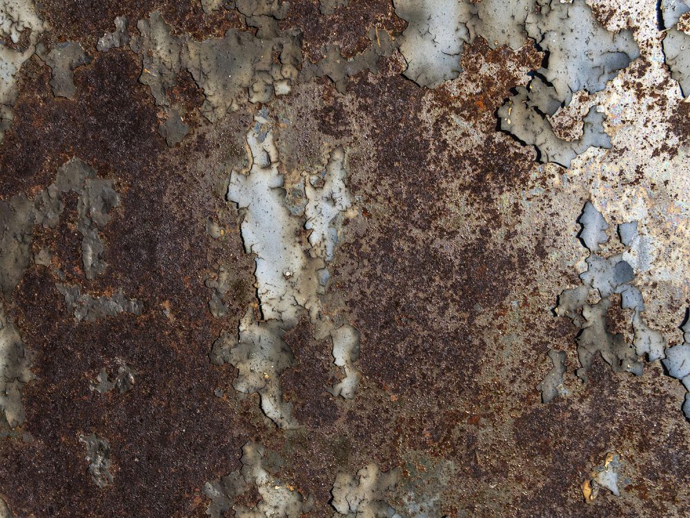 Abstract Metallic Surface Texture