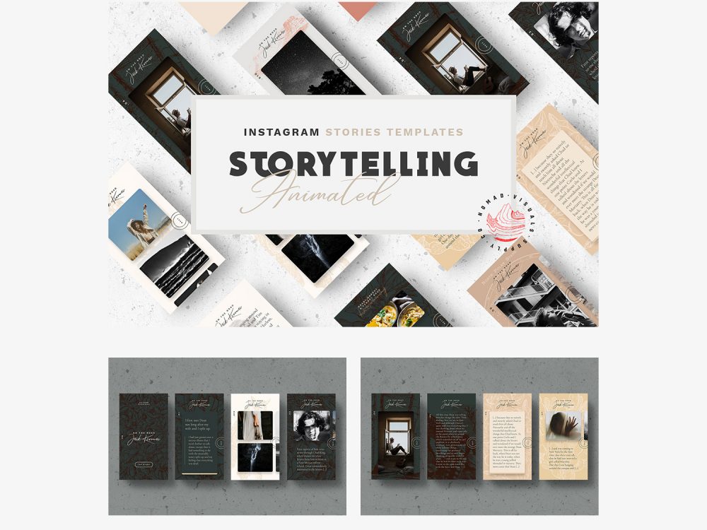 Animated Instagram Stories Templates PSD