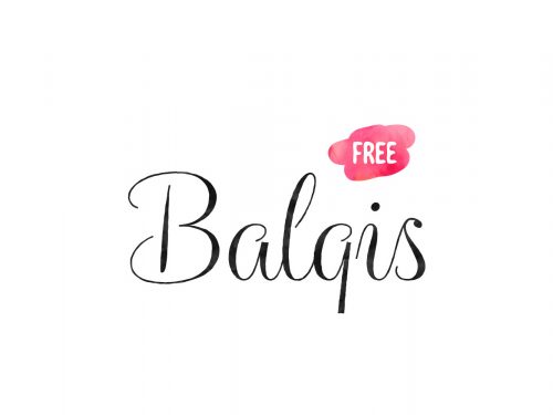 Balqis Free Font