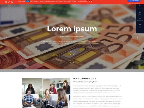 Bank Online HTML Template
