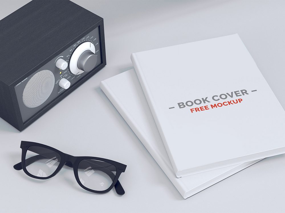 Book Cover Free Mockup