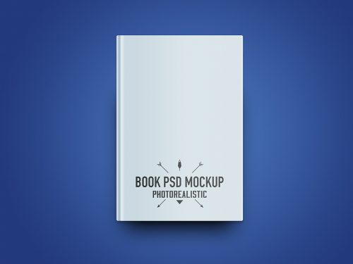 Book Free PSD Mockup