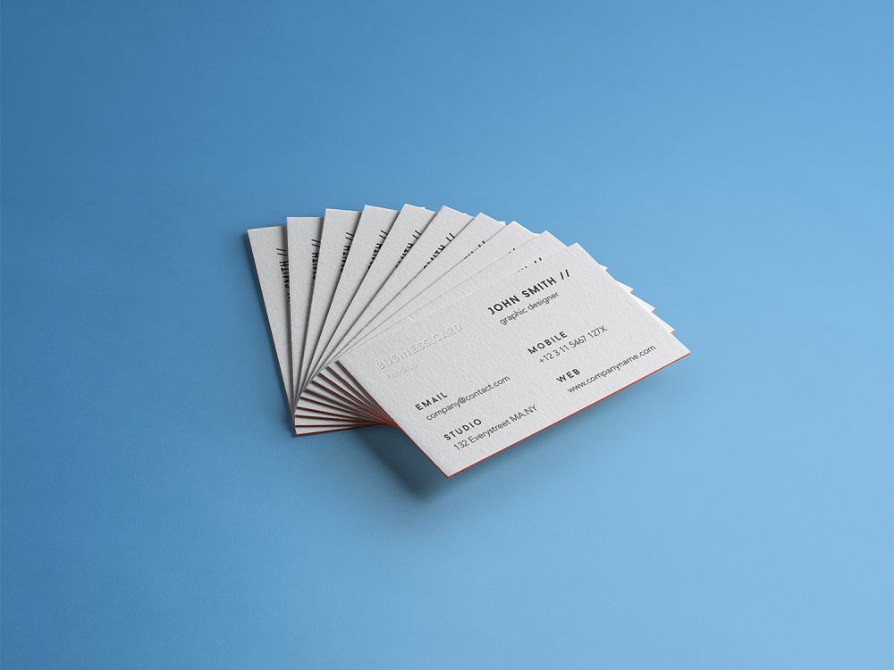 Business Card Branding Free Mockup