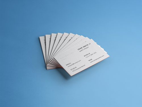 Business Card Branding Free Mockup