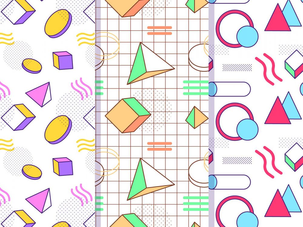 Collection of Memphis Pattern