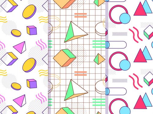 Collection of Memphis Pattern