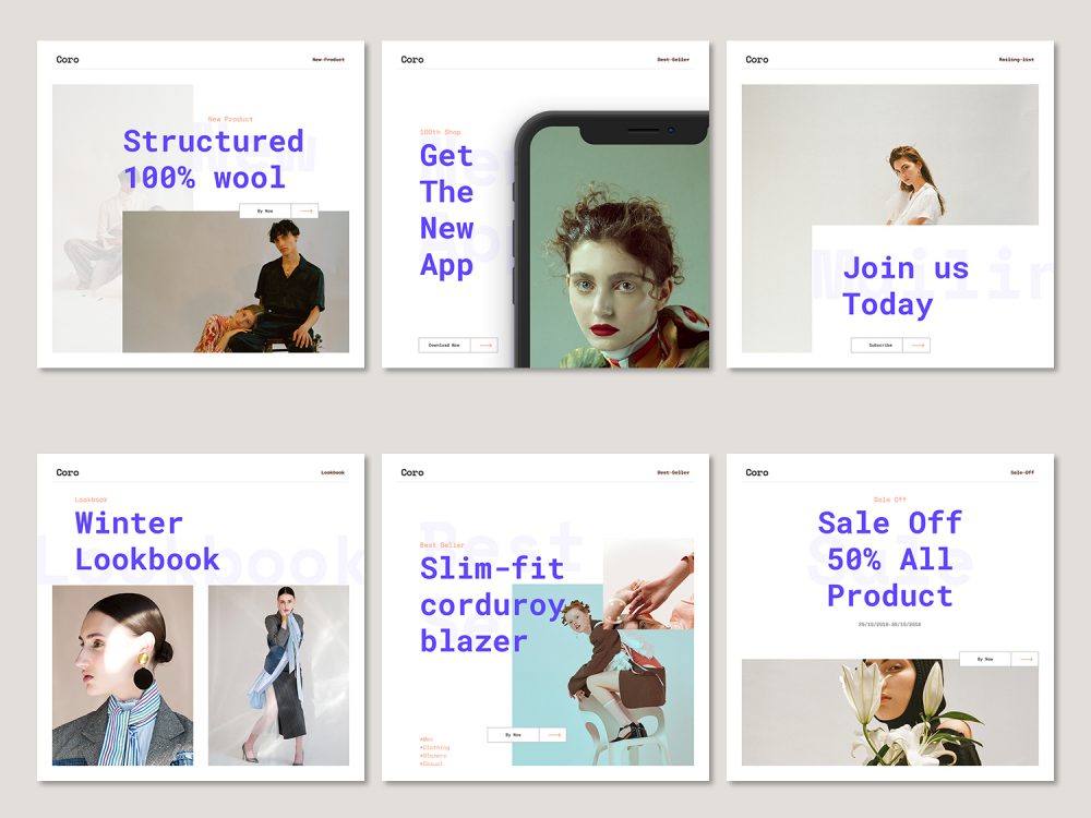 Coro Instagram Templates