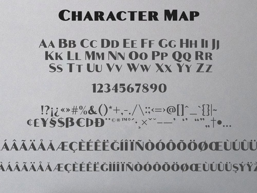 Croco Font Family Demo