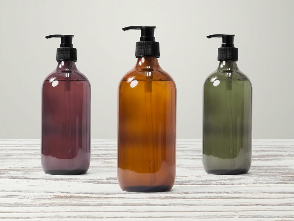 Dispenser Bottle Mockup