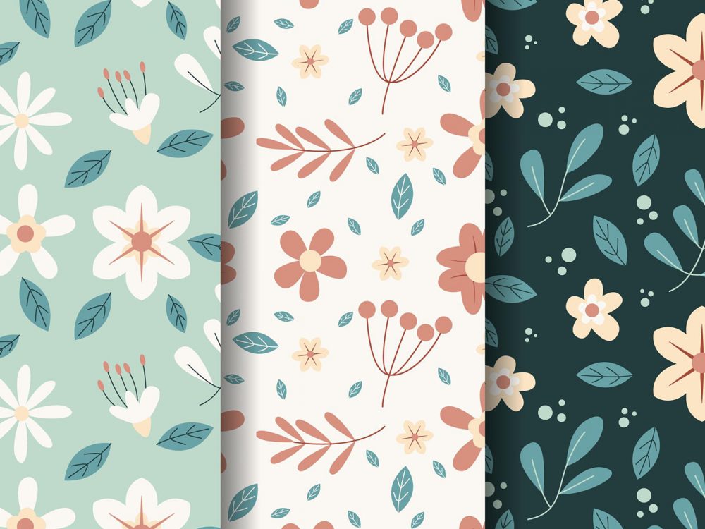Flat Spring Pattern Collection