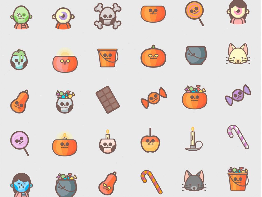 Free Halloween Icons Pack
