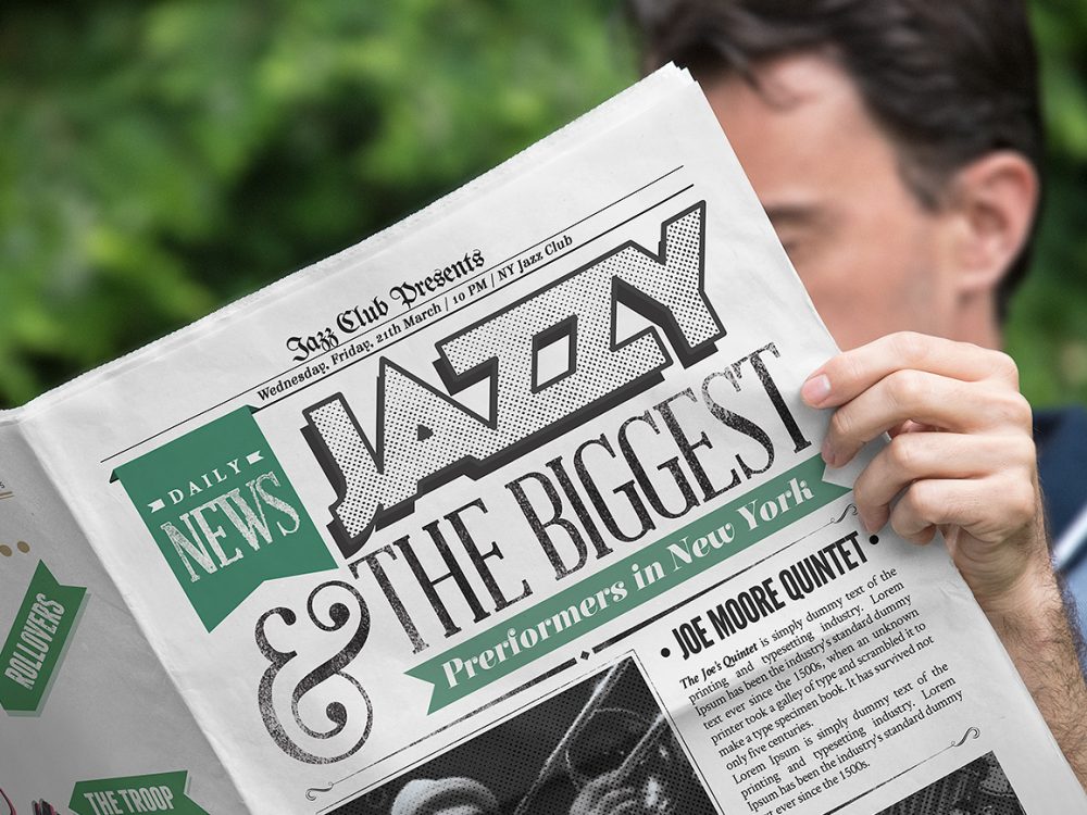 Newspaper Free Mockup