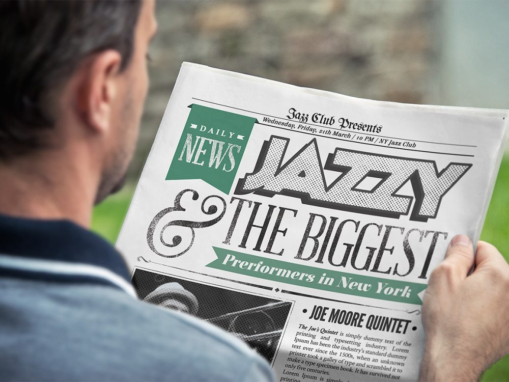 Newspaper Free Mockup