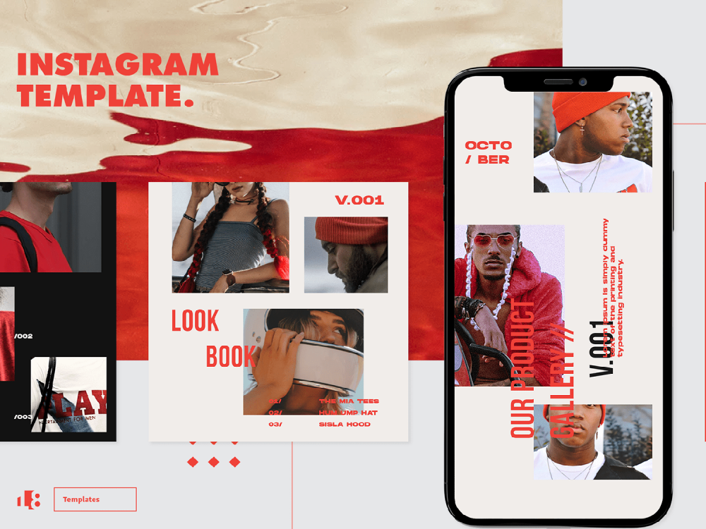Free Instagram Template - Undercover
