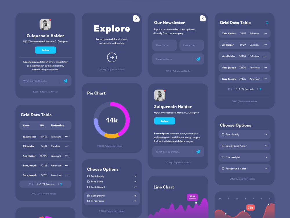 Freebie UI Element Kit