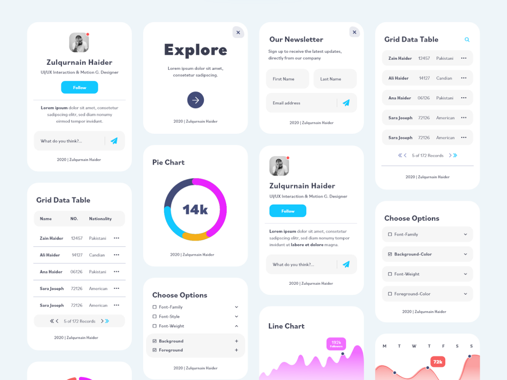 Freebie UI Element Kit 2