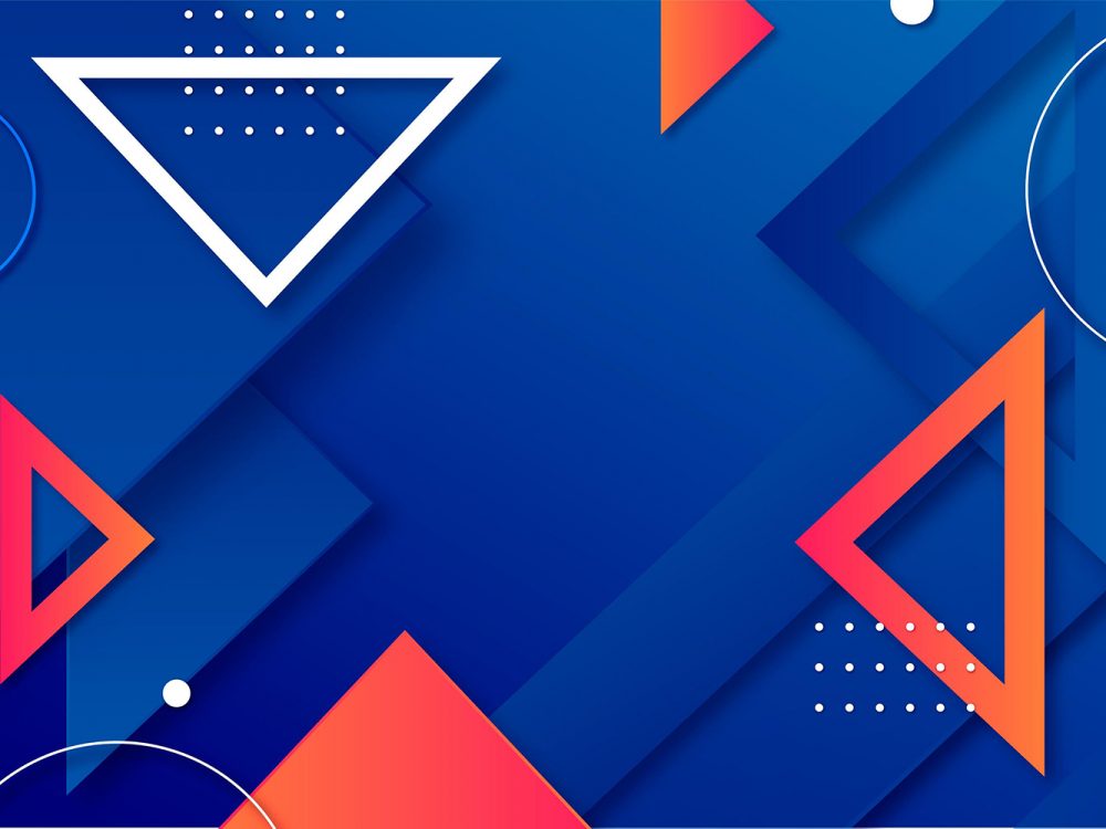 Gradient Triangles Background