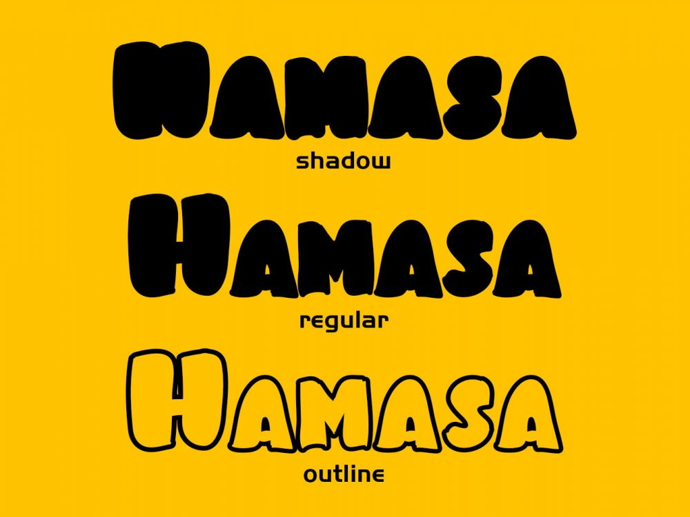 Hamasa Font