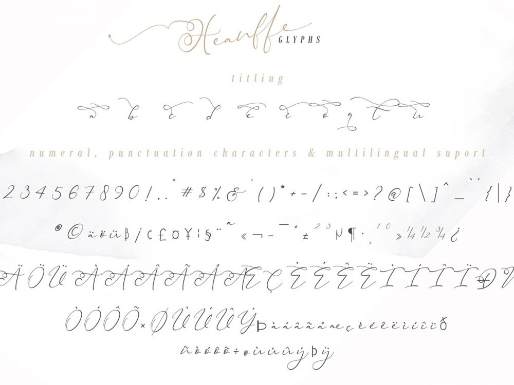 Heanffe Font