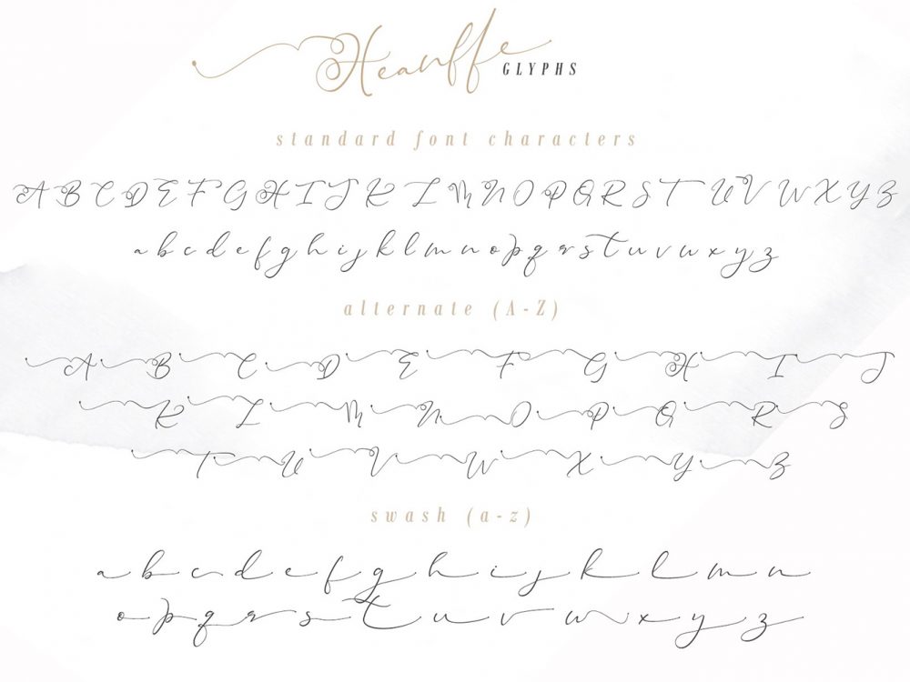 Heanffe Font