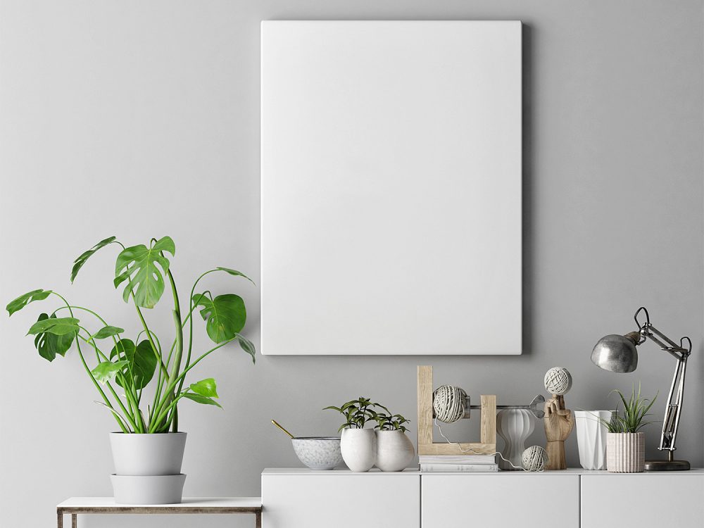Interior Poster Frame Mockup Free