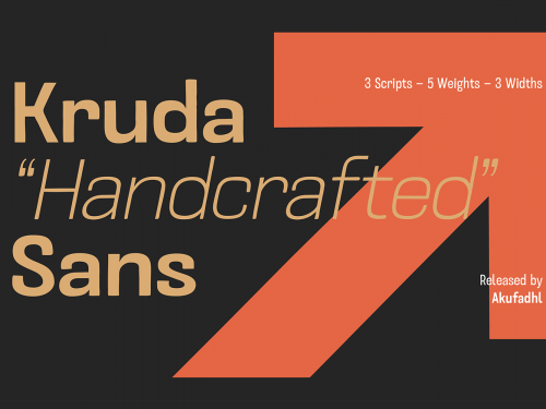 Kruda Sans Serif Demo Font