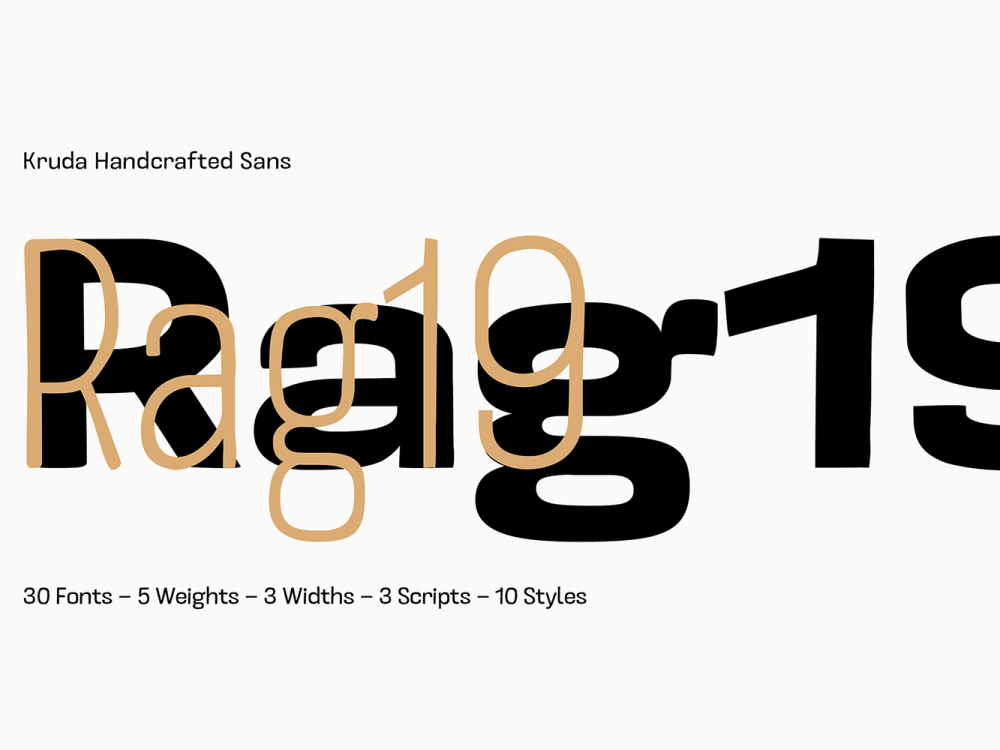Kruda Sans Serif Demo Font