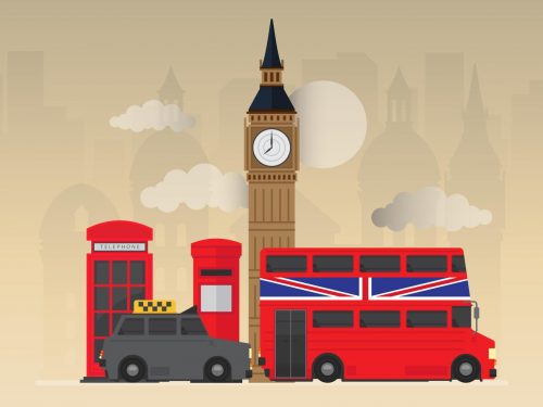 London City Skyline Illustration