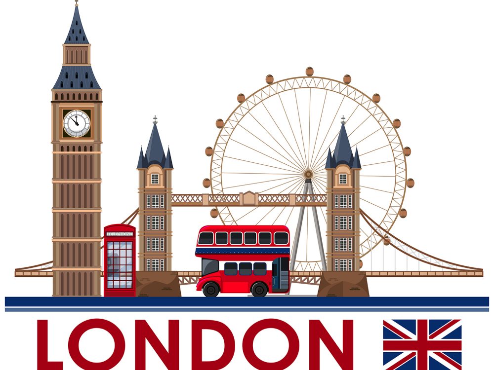 London Landmark Illustration