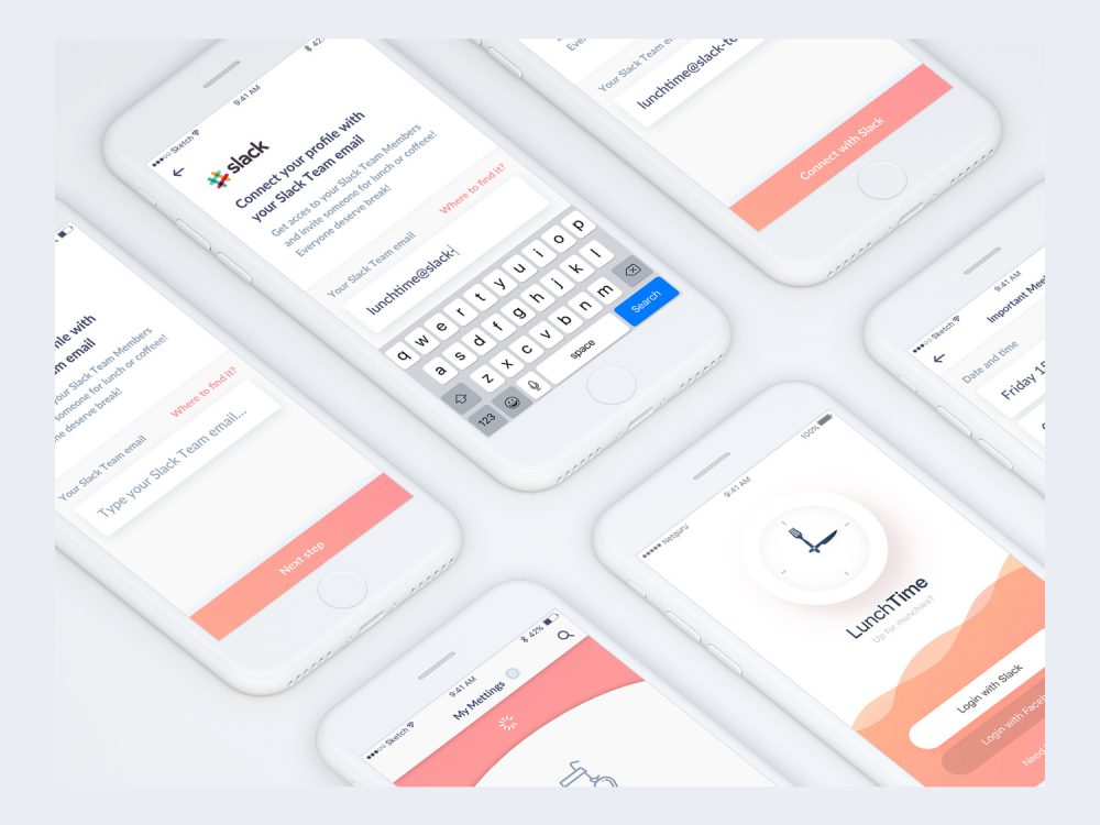 LunchTime UI Kit