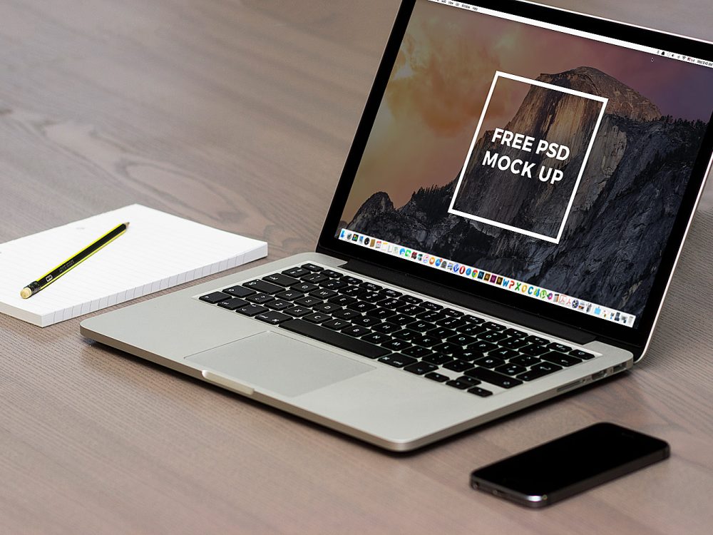 MacBook Pro Free Mockup