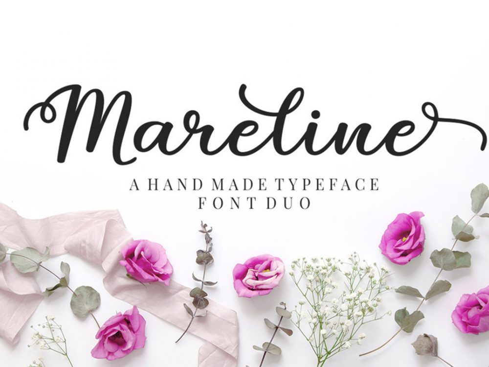 Mareline Script Free Demo