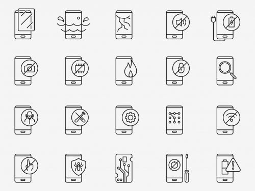 Mobile Fix Vector Icons