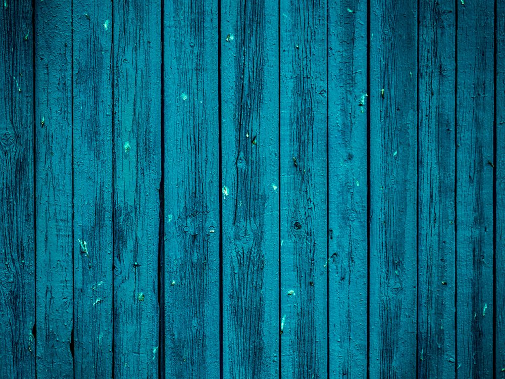 Old Blue Wooden Texture