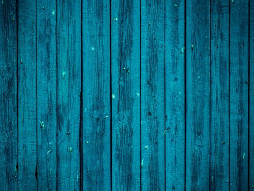 Old Blue Wooden Texture