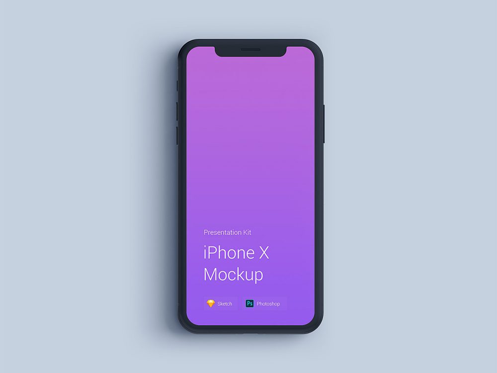 PSD iPhone X Mockup